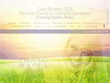 Tablet Screenshot of drgarybramer.com